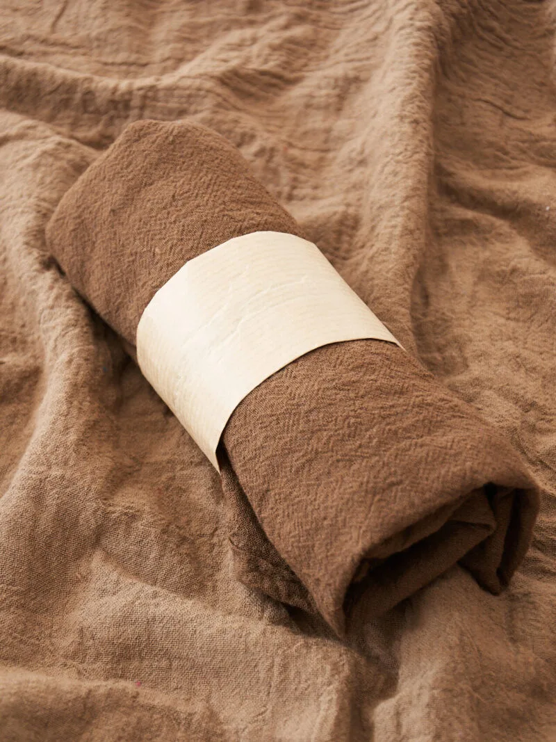 Bandana na głowe brązowa błękitna na głowę, bandana damska, bandana męska, bawełniana bandana, akcesoria modowe, chustka, apaszka, owijam w bawełne