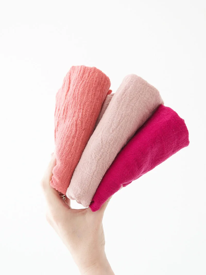 Bandana w kolorze fuksji na głowę, bandana damska i męska, bawełniana bandana, akcesoria modowe, chustka, apaszka, owijam w bawełnę