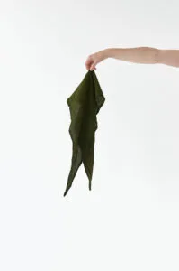 Bandana oliwka zielona chustka na głowę bandana damska bandana męska bawełna akcesoria prezent chustka apaszka owijamwbawełnę.pl
