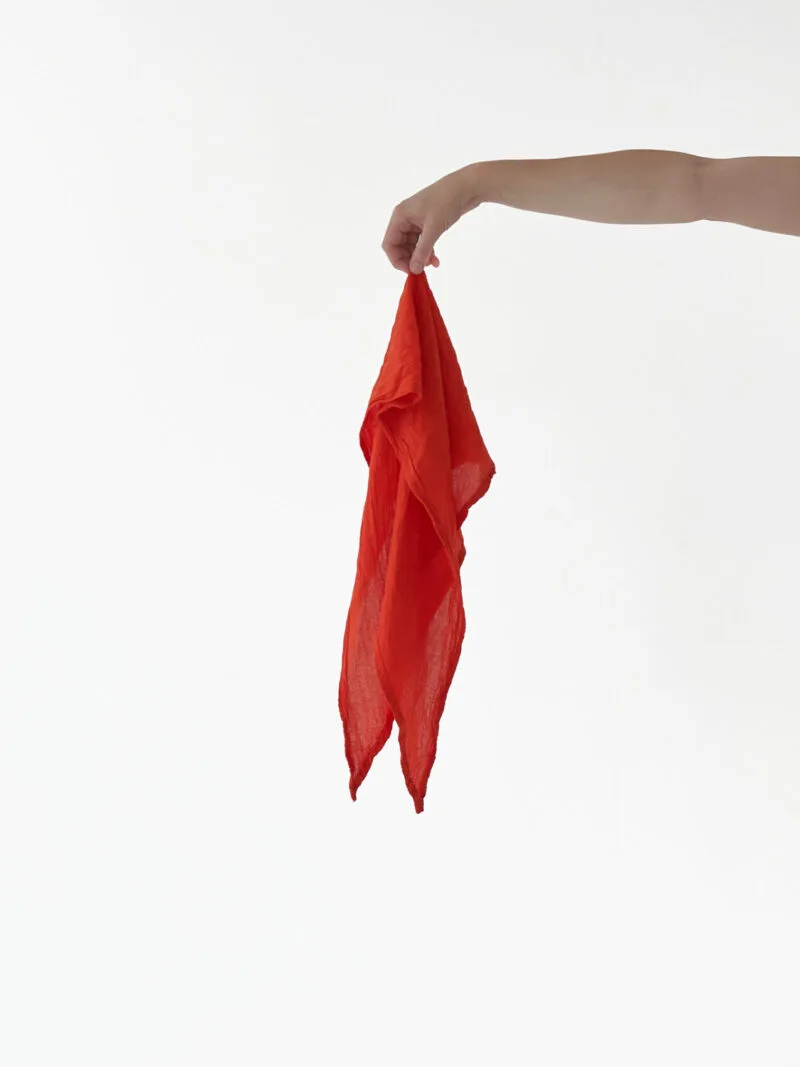 pomarańczowa Bandana na głowę, bandana damska, bandana męska, bawełniana bandana, akcesoria modowe, chustka, apaszka, pomysł na prezent. owijamwbawelne.pl