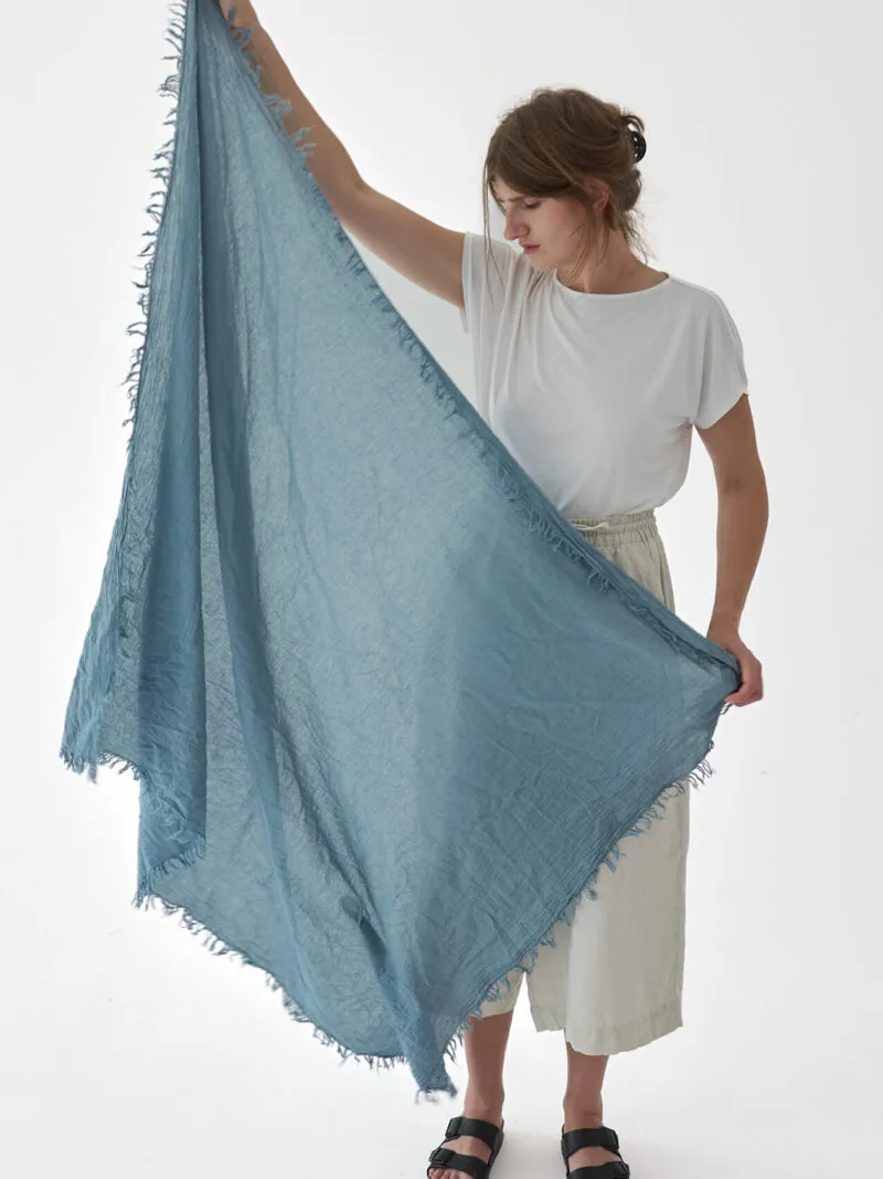 chusta na głowę, damska i męska. Bawełna organiczna, akcesoria, prezent, odzież. Owijam w bawełnę