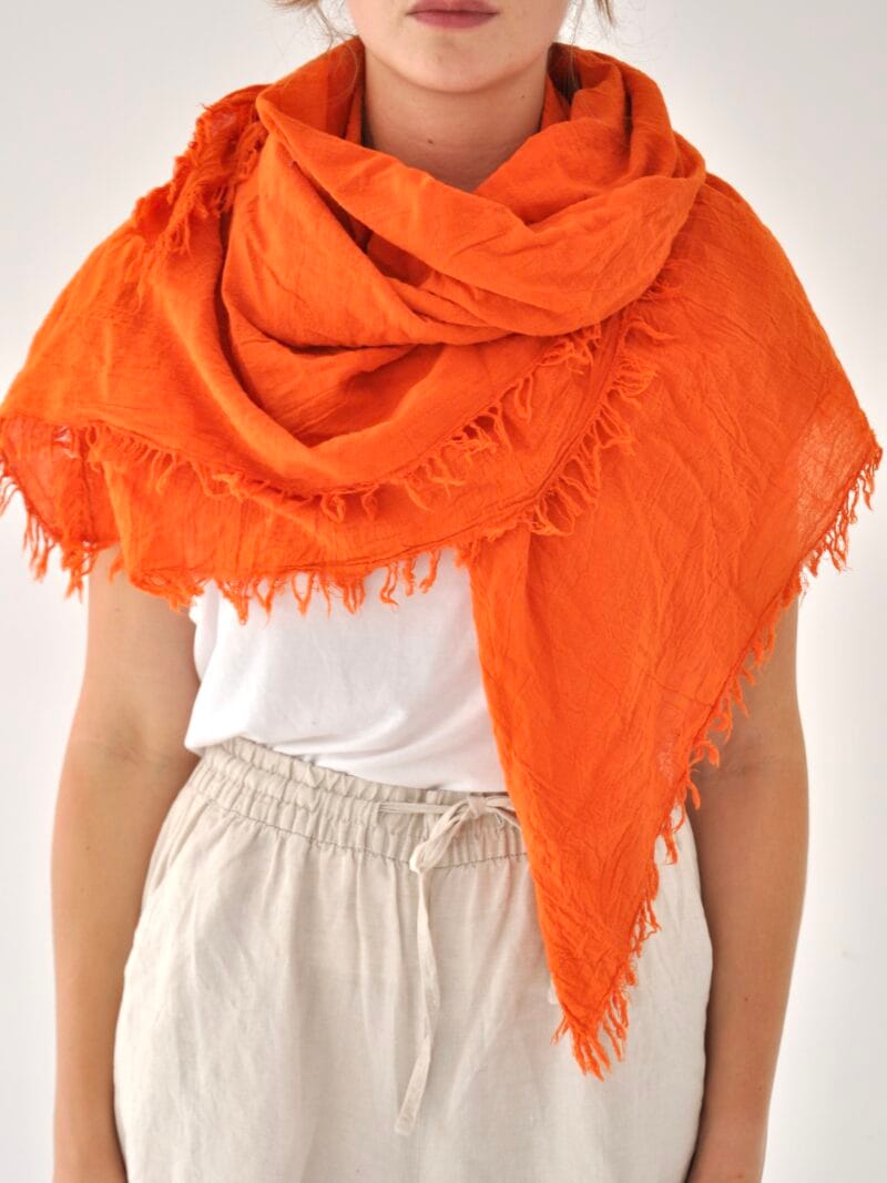 Chusta Pomarańczowa Jasna