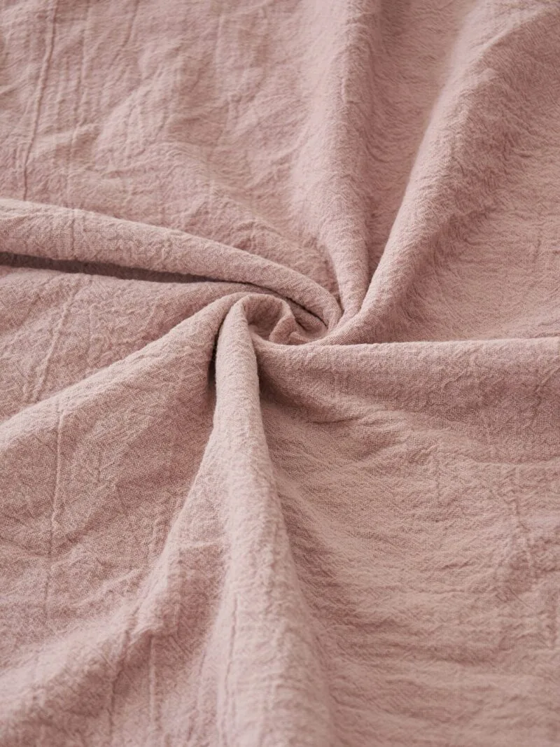 Różowa chusta na głowę, damska i męska. Bawełna organiczna, akcesoria, prezent, odzież. Owijam w bawełnę