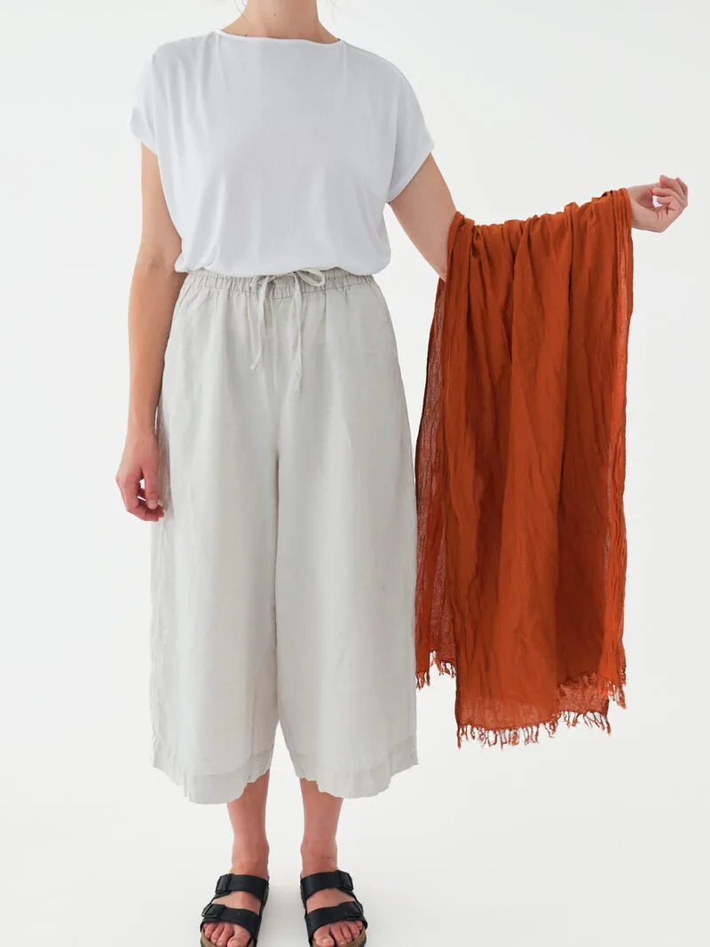 szalik-damski-meski-bawelna-organiczna-kolor-rudy--brunatny-owijam-w-bawelne-szalik-na-wiosna-lato-jesien-zima-4