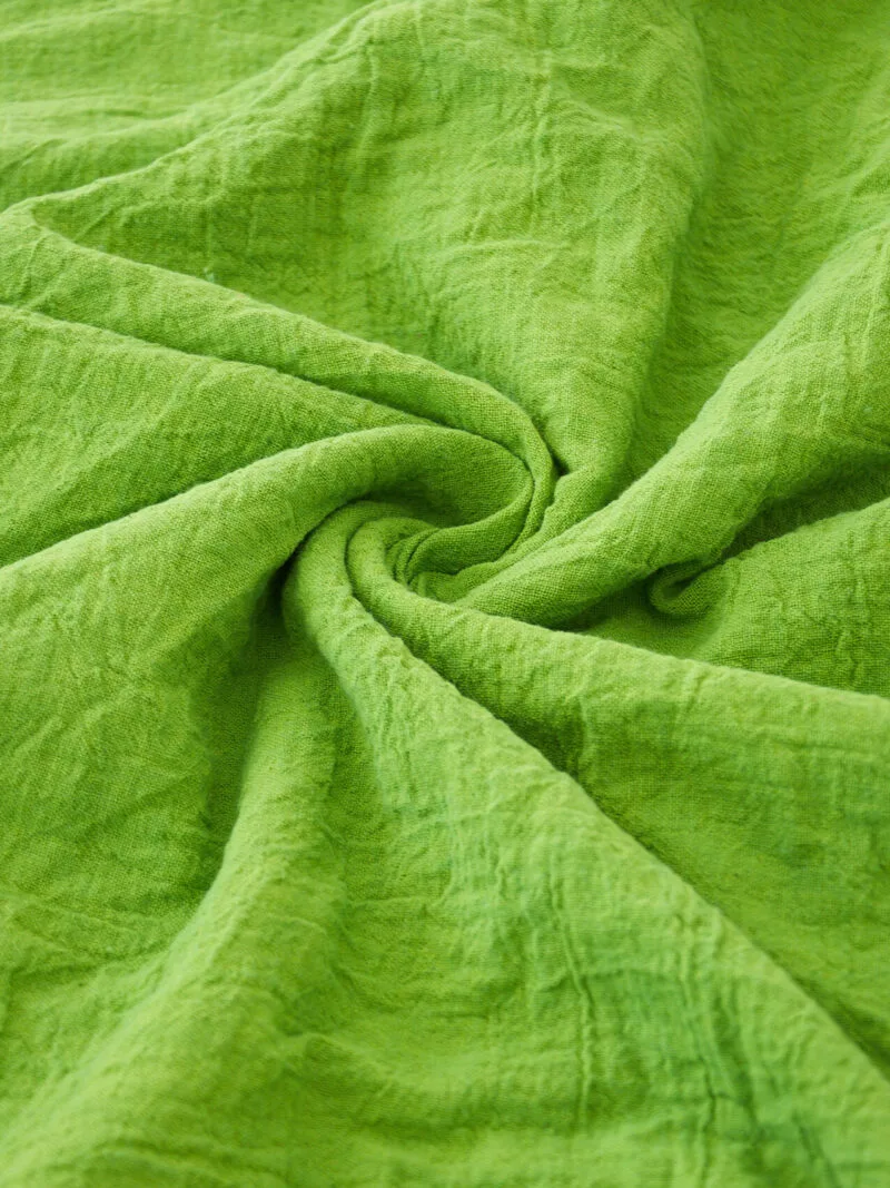 Zielona chusta do noszenia, duża chusta damska i męska. Bawełna organiczna, akcesoria, prezent, odzież. Owijam w bawełna