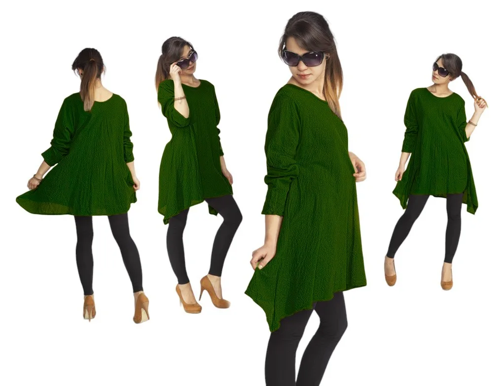 Bawełniana Bluza damska długie boki long tails owijamwbawelne.pl