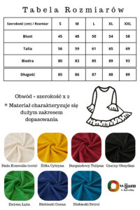 tabela rozmiarów