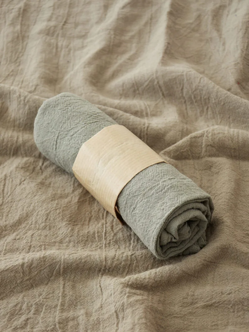 Bandana szara na głowę bandana damska i męska, bawełniana bandana, akcesoria modowe, chustka, apaszka, owijam w bawełnę