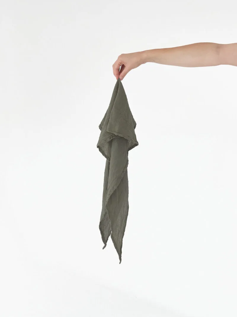 Bandana szara na głowę bandana damska i męska, bawełniana bandana, akcesoria modowe, chustka, apaszka, owijam w bawełnę