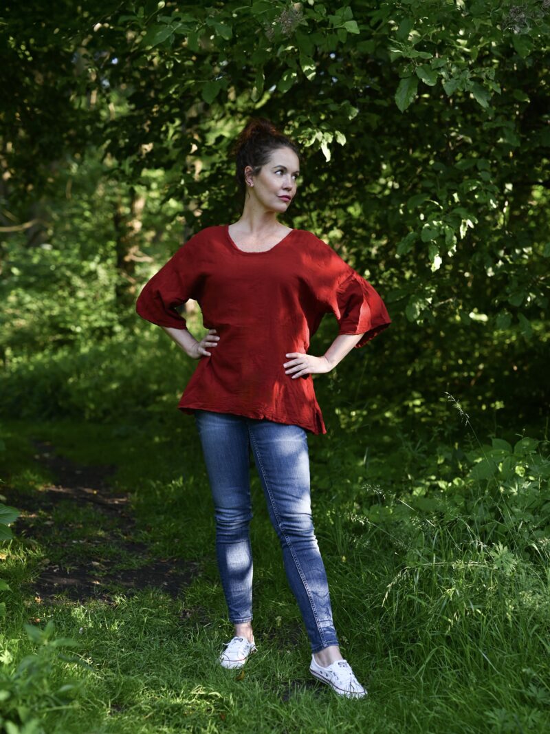 bluzka-top-szeroka-oversize-nietoperz-burgundowa-czerwona-bawelna-organiczna-na-lato