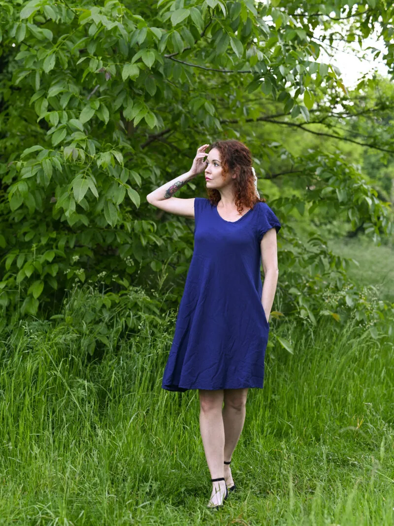 sukienka-midi-bawelniana-niebieska-granatowa-czarna-zielona-biala-zolta-czerwona-burgundowa