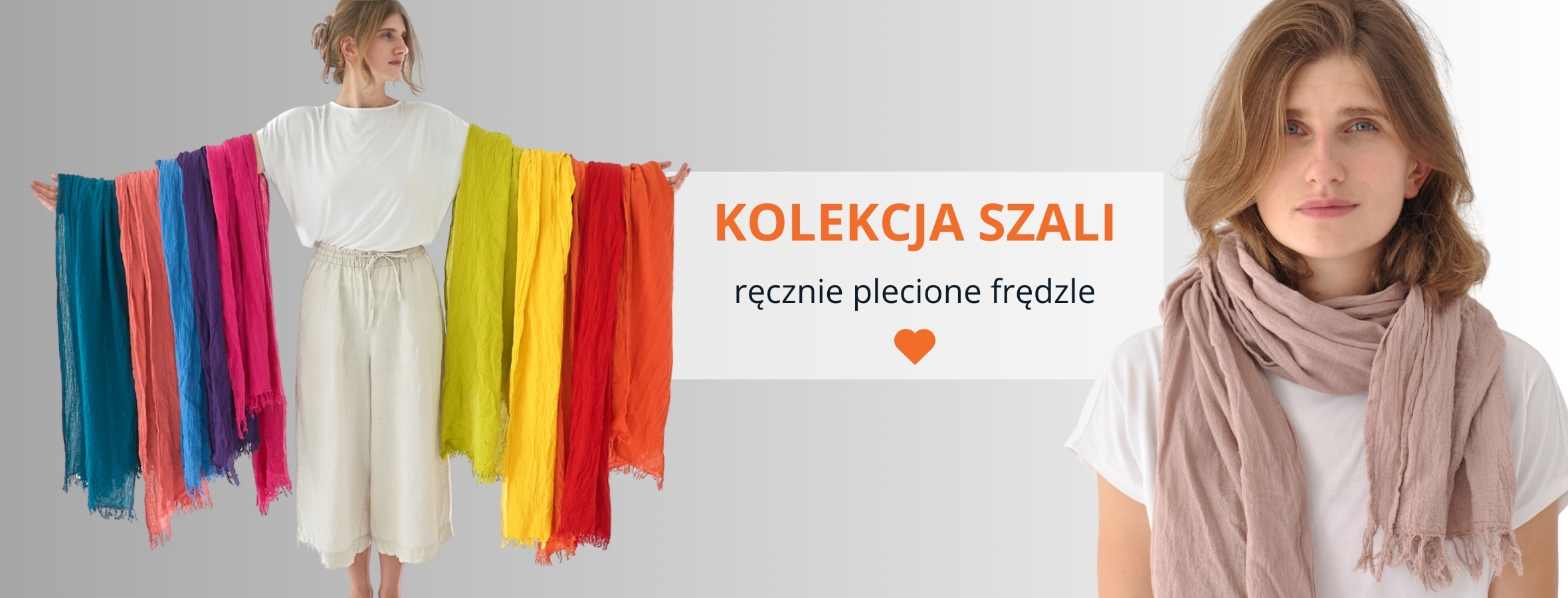 Szale damskie i męskie na zimę i lato