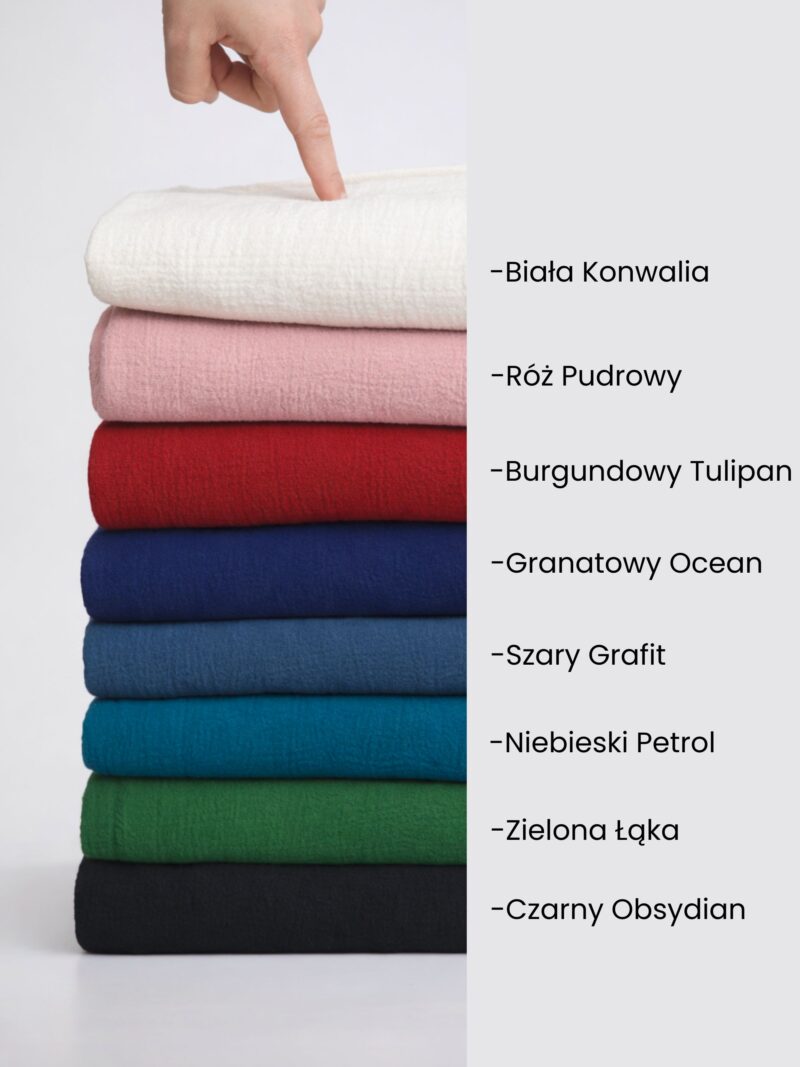 Kolory czystej bawełny organicznej