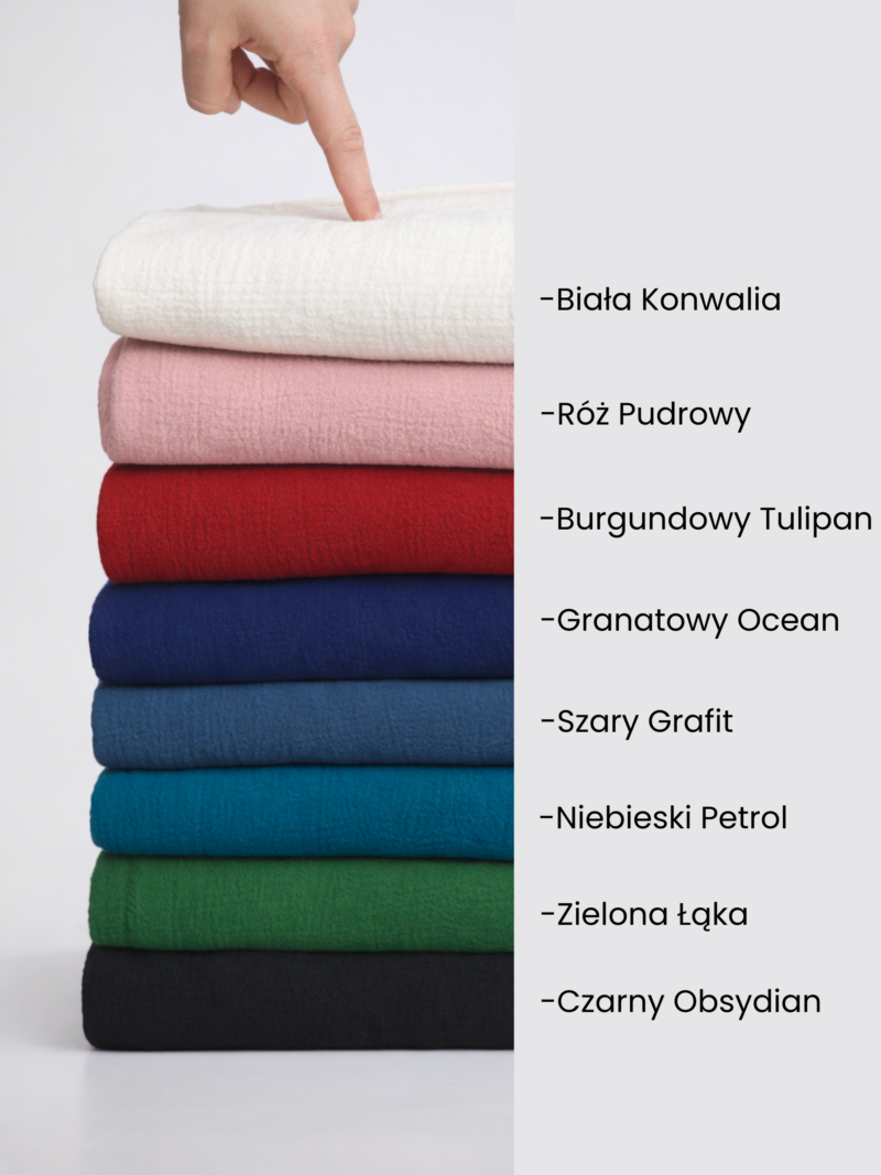 Kolory bawełna -paleta kolorów - owijam w bawełnę