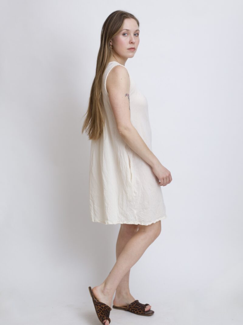 bawełniana sukienka mini na lato i na wakacje